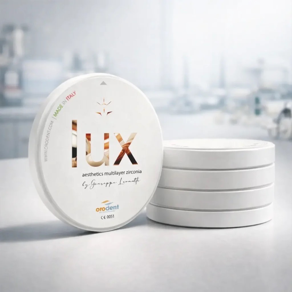 LUX aestetic Multiplayer zirconia 700/1000Mpa Tranzluzenz bis zu 51%